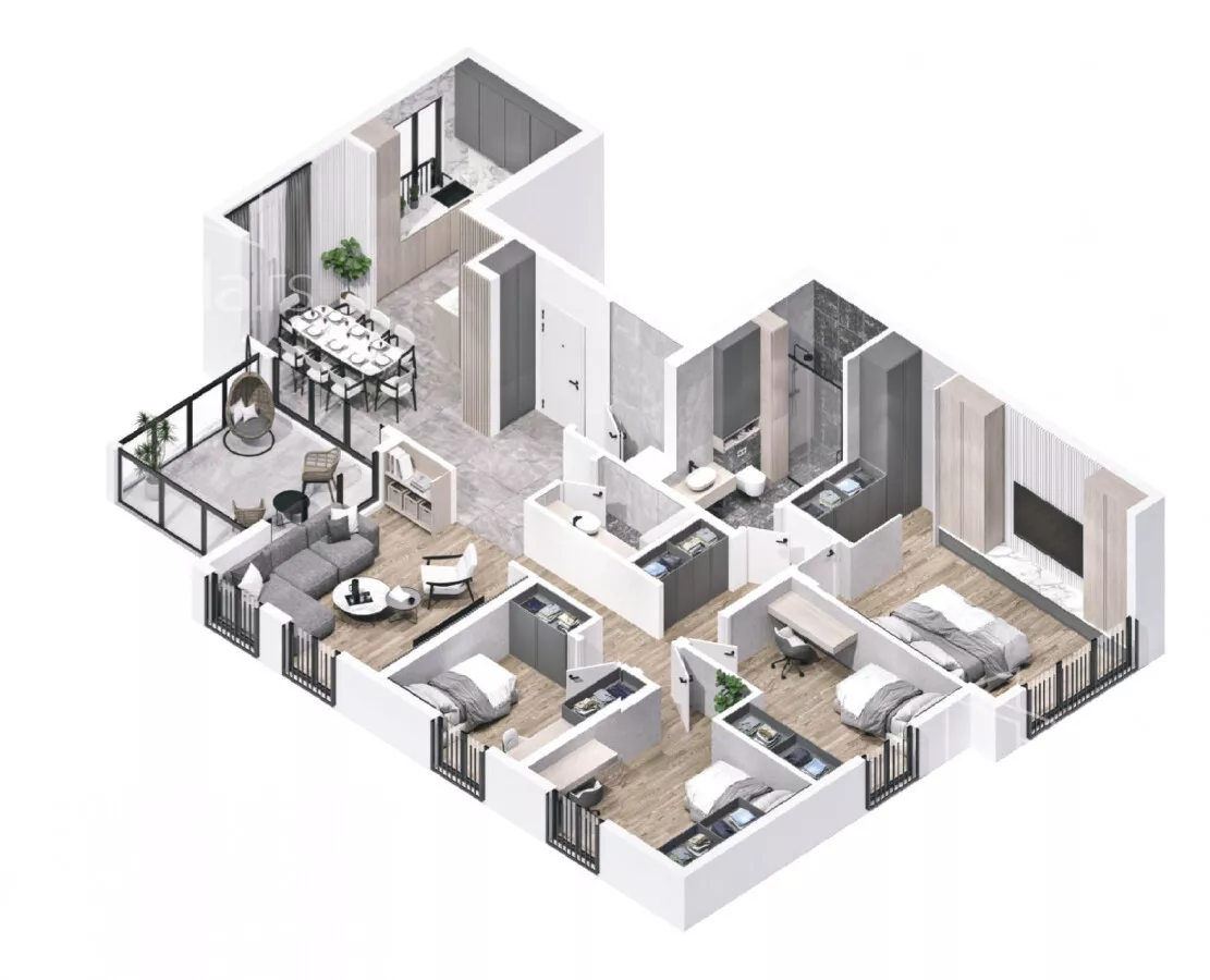 Petosoban stan | 4zida