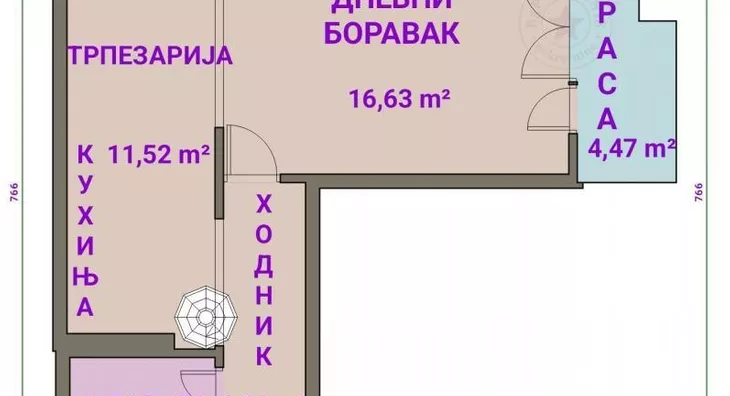 Trosoban stan | 4zida