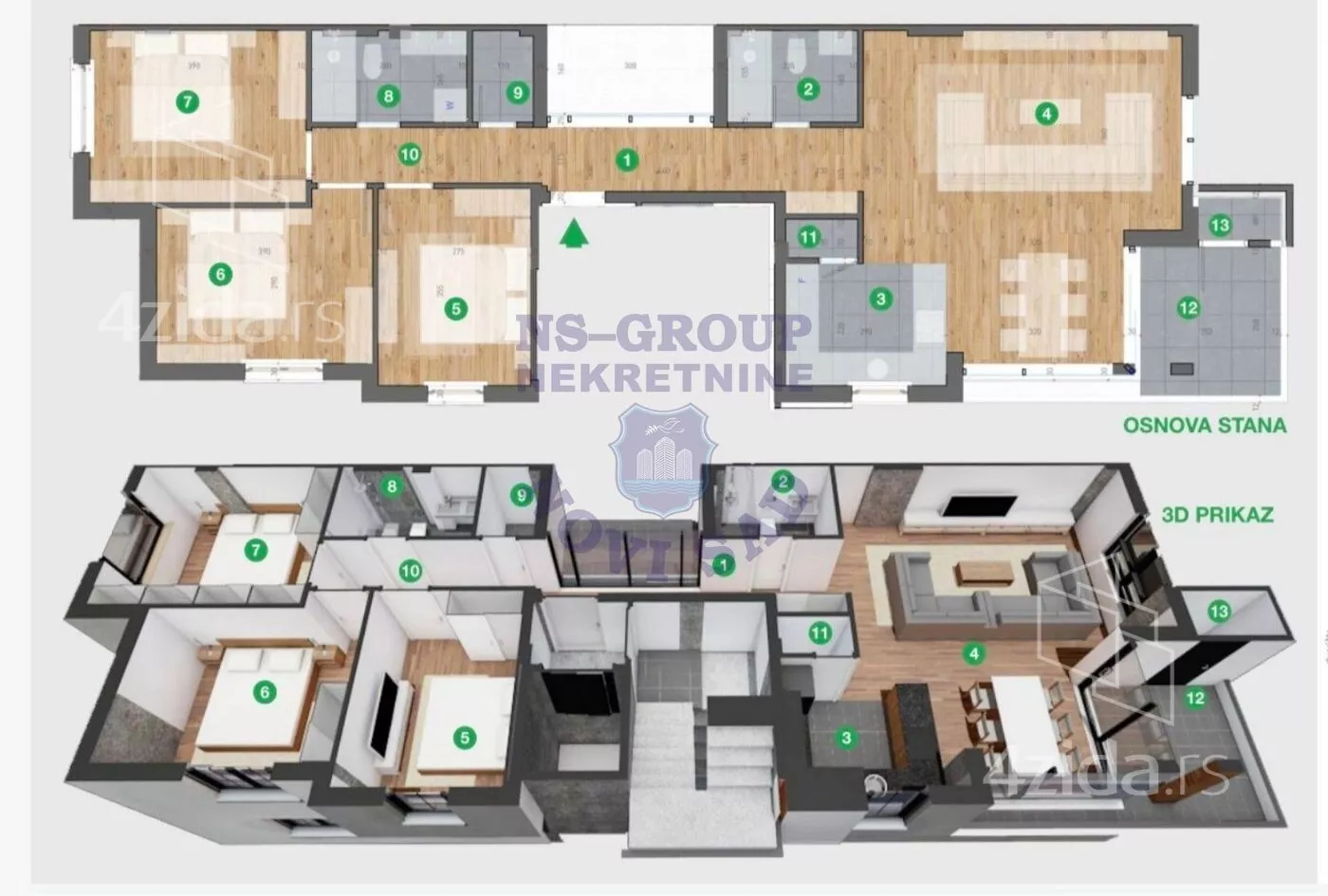 Četvorosoban stan | 4zida