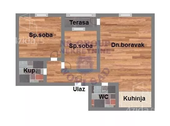 Trosoban stan | 4zida