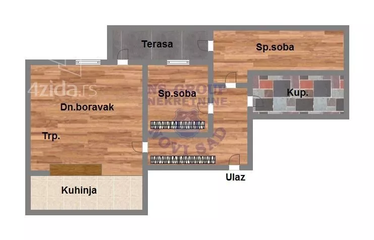 Dvoiposoban stan | 4zida