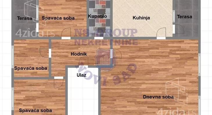 Četvorosoban stan | 4zida