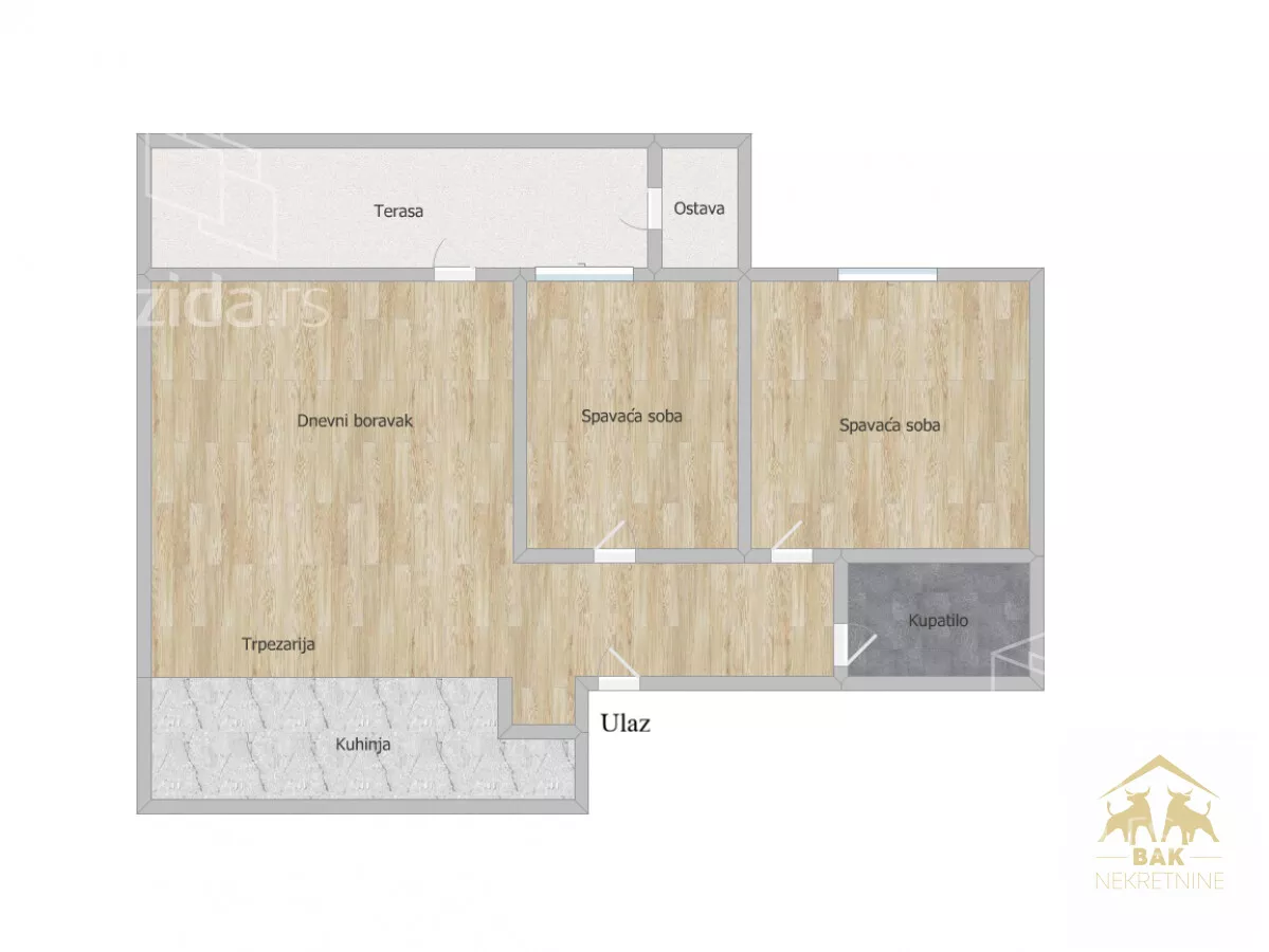 Trosoban stan | 4zida