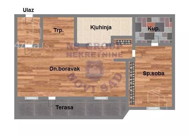 Dvosoban stan | 4zida