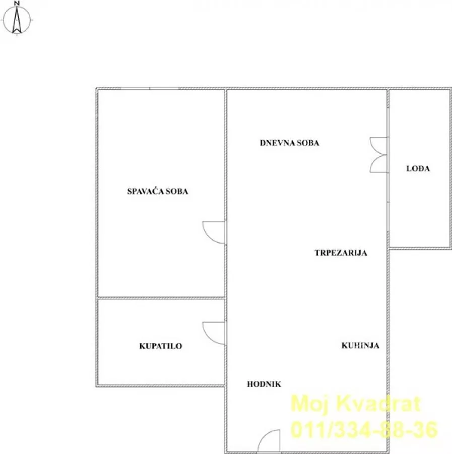 Dvosoban stan | 4zida