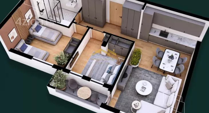 Trosoban stan | 4zida