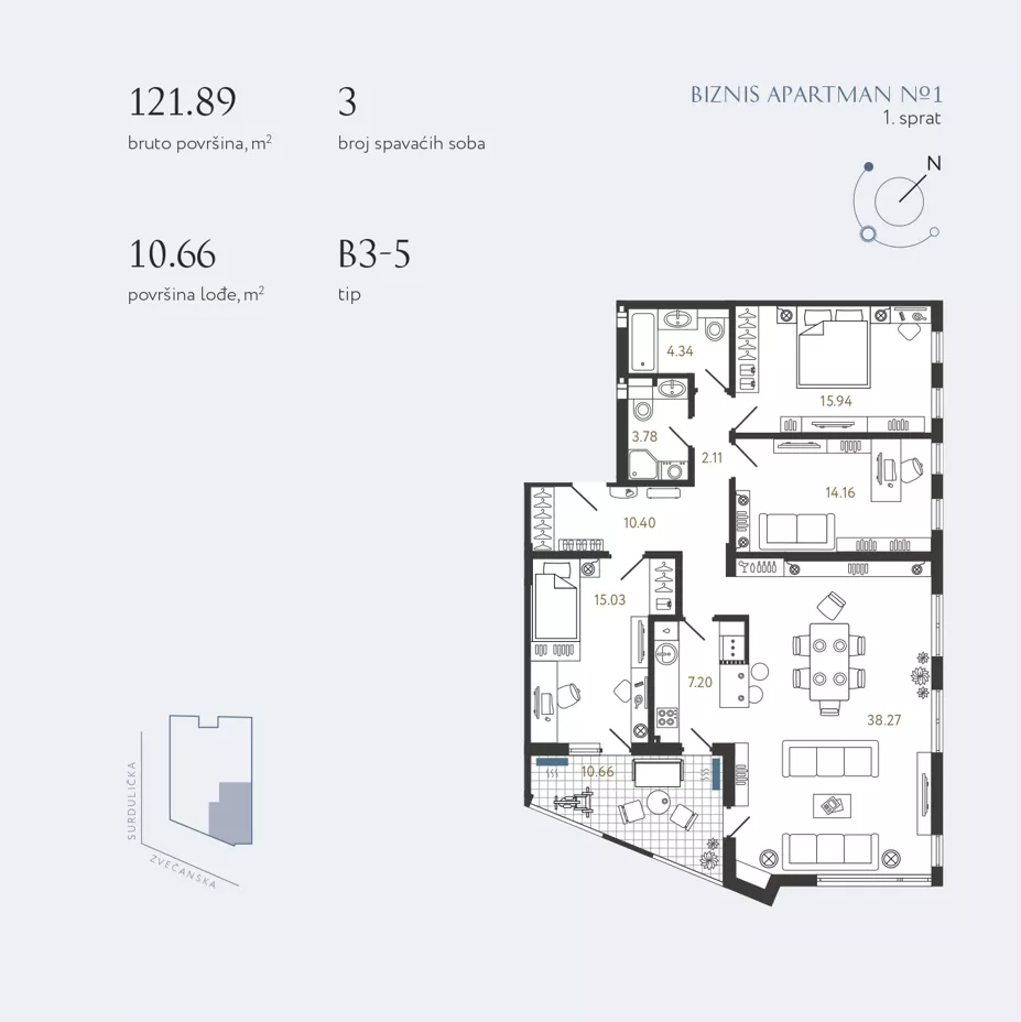Četvorosoban | 4zida