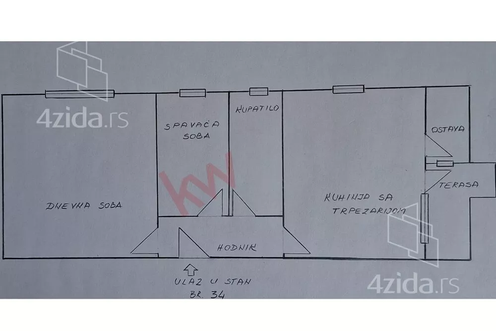 Dvosoban stan | 4zida
