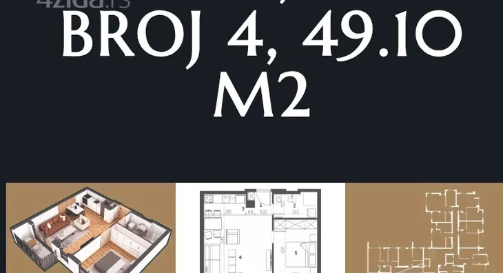 Dvosoban stan | 4zida