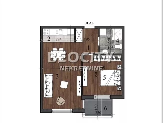 Dvosoban stan | 4zida