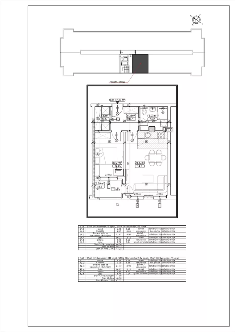Dvosoban stan | 4zida