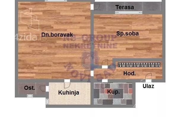 Dvosoban stan | 4zida