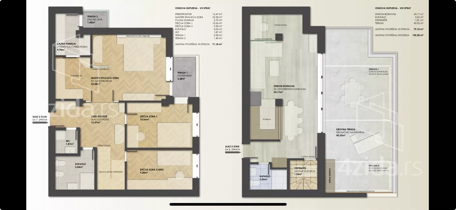 Troiposoban stan | 4zida