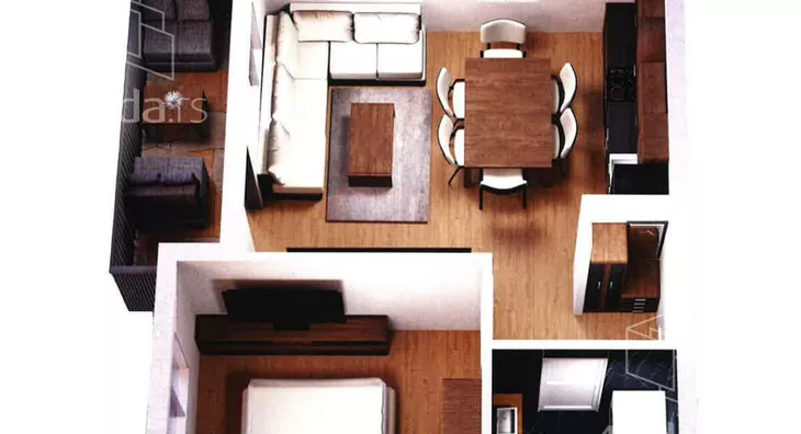 Dvosoban stan | 4zida