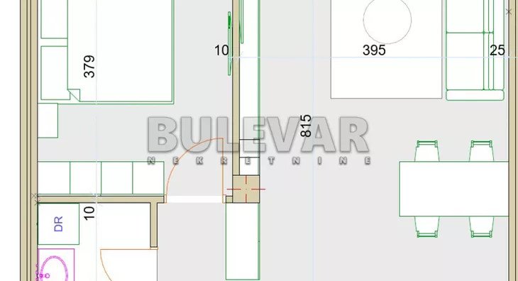 Jednoiposoban stan | 4zida