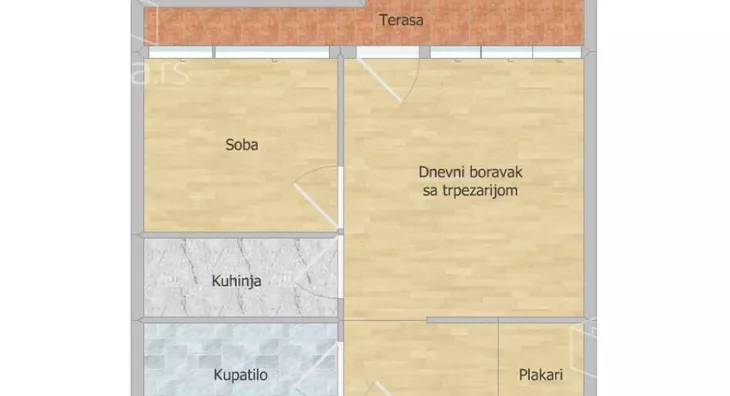 Dvosoban stan | 4zida