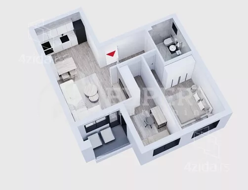 Trosoban stan | 4zida