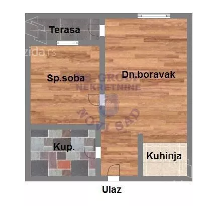 Dvosoban stan | 4zida