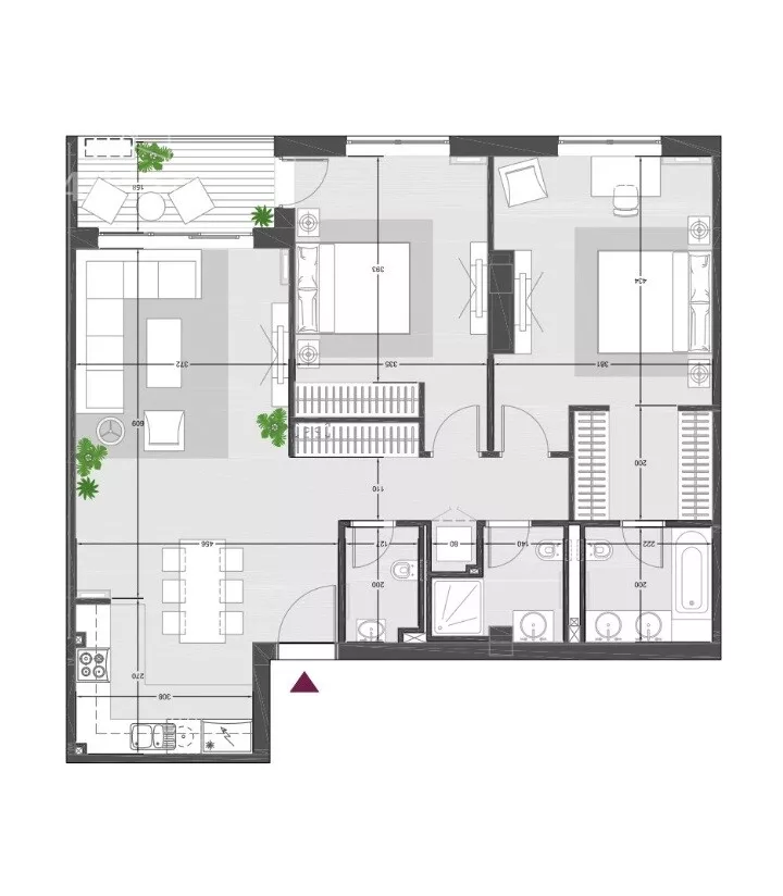 Trosoban stan | 4zida