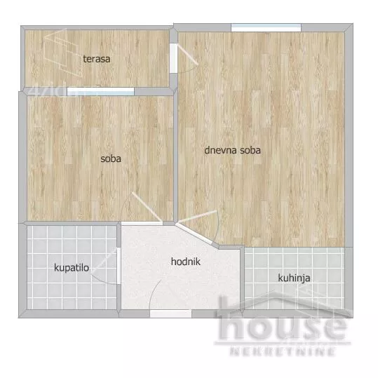 Jednoiposoban stan | 4zida