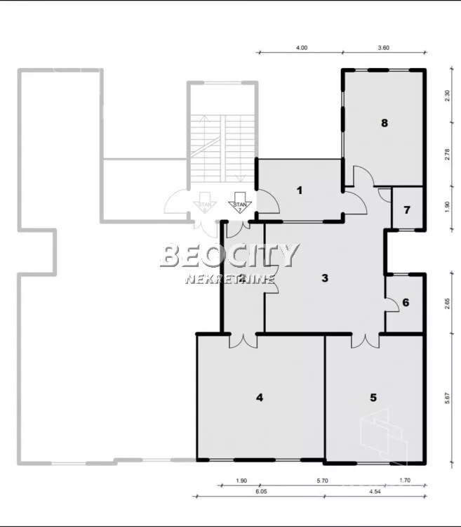Trosoban stan | 4zida