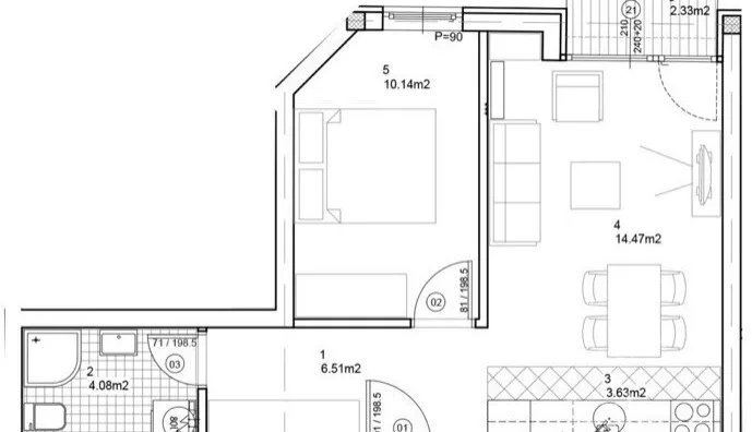 Dvosoban stan | 4zida