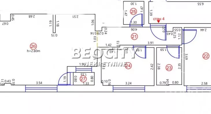 Trosoban stan | 4zida