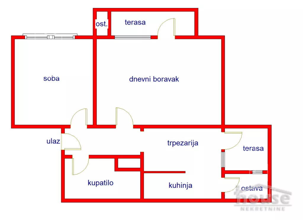 Dvosoban stan | 4zida