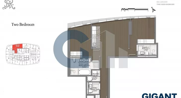 Trosoban stan | 4zida