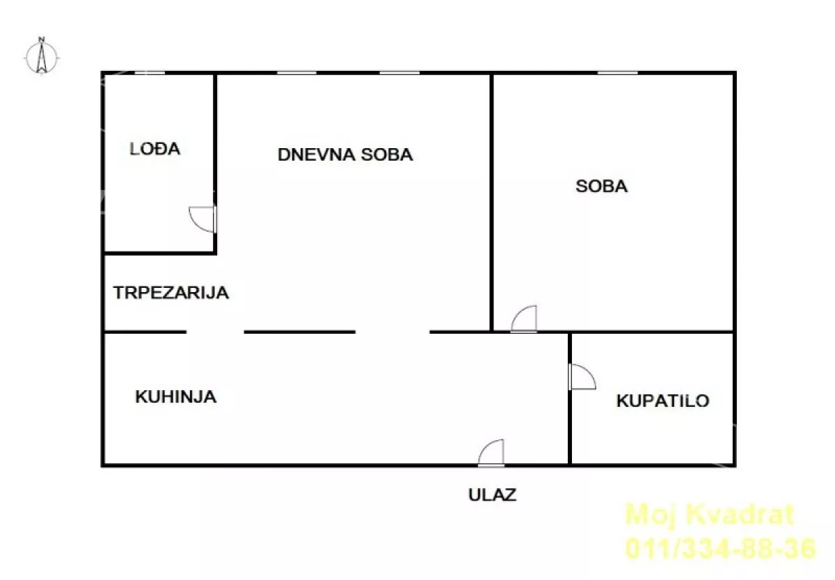Dvosoban stan | 4zida