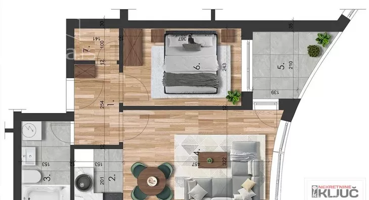 Dvosoban stan | 4zida