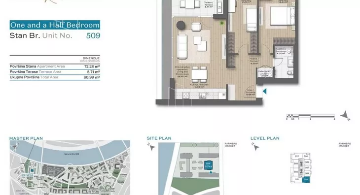 Trosoban stan | 4zida