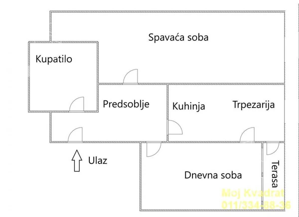 Dvosoban stan | 4zida