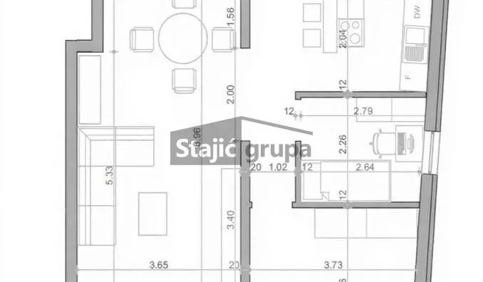 Trosoban stan | 4zida