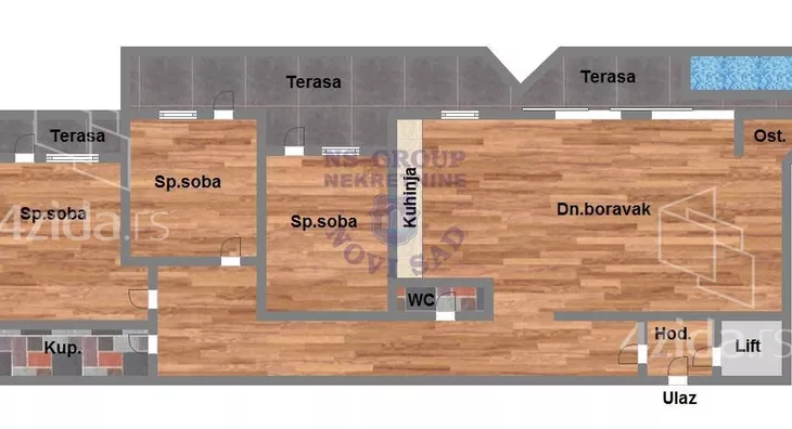 Četvorosoban stan | 4zida