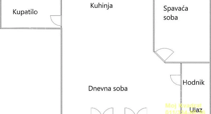 Trosoban stan | 4zida