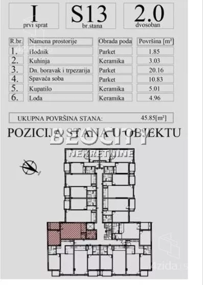Dvosoban stan | 4zida