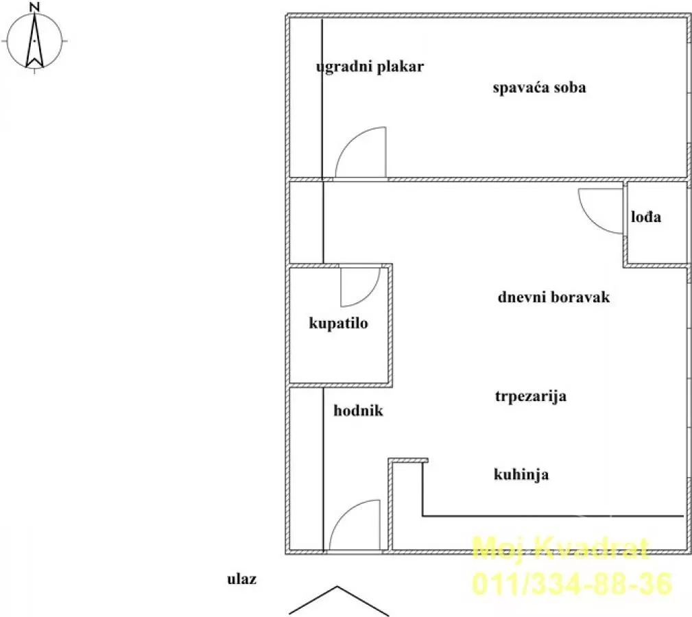 Dvosoban stan | 4zida