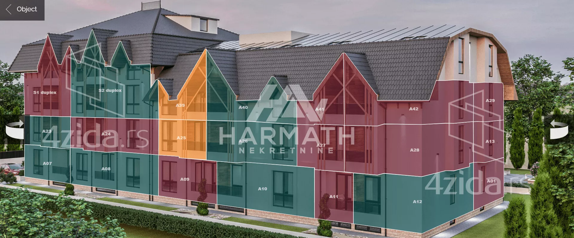 Jednosoban stan | 4zida