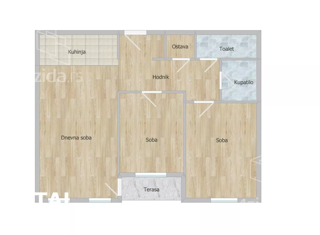 Dvoiposoban stan | 4zida