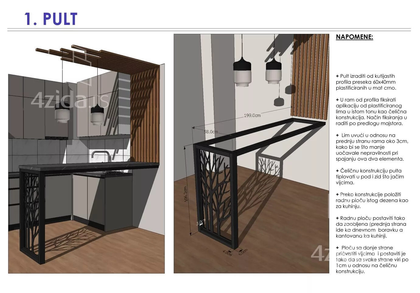 Dvosoban stan | 4zida