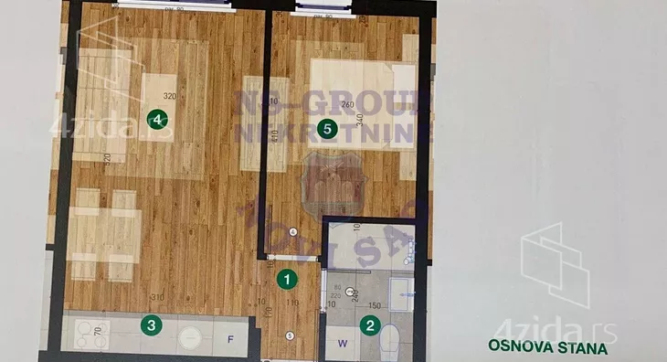 Dvosoban stan | 4zida