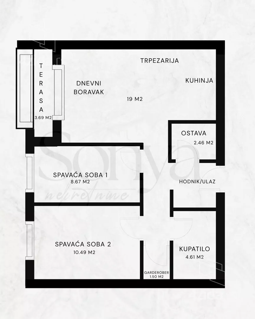 Dvoiposoban stan | 4zida