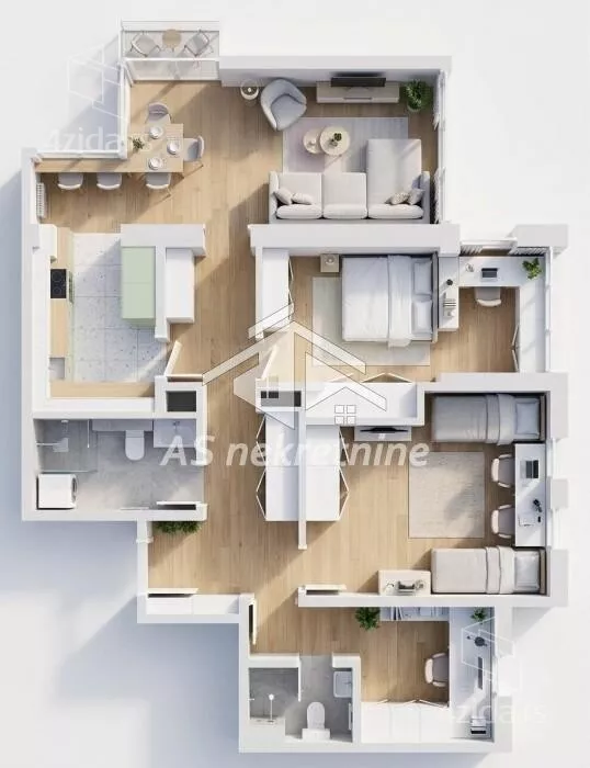 Troiposoban stan | 4zida