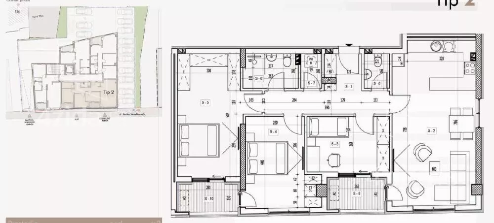 Troiposoban stan | 4zida