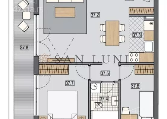 Trosoban stan | 4zida