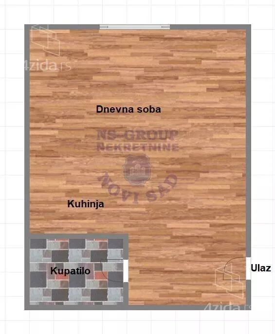 Jednosoban stan | 4zida