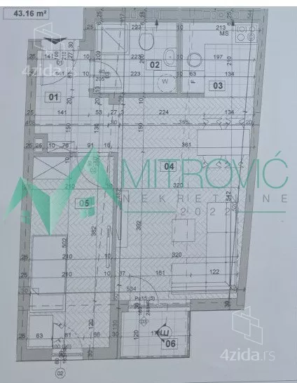 Dvosoban stan | 4zida