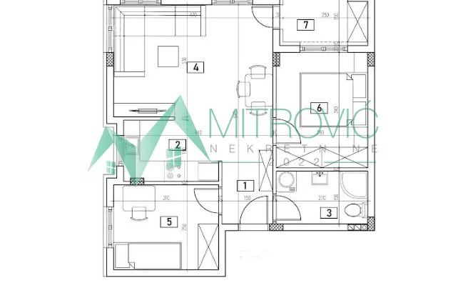 Trosoban stan | 4zida