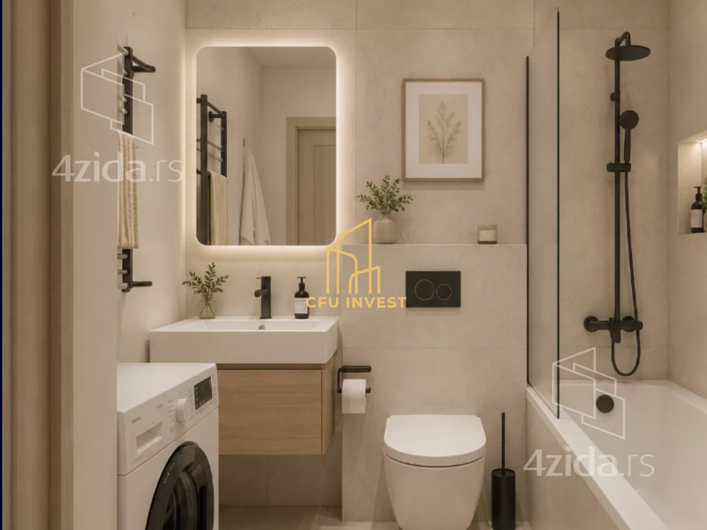 Trosoban stan | 4zida